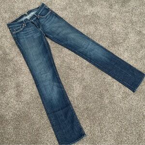 7 For All Mankind Straight Leg Jeans - Women Size 27